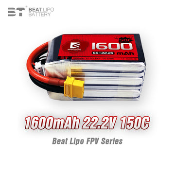 1600mAh 6S 22.2V /150C/