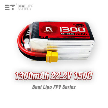 1300mAh  6S  22.2V /150C/