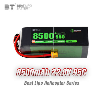 8500mAh  6S  22.8V /95C/