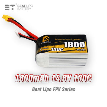 1800mAh  4S  14.8V /130C/