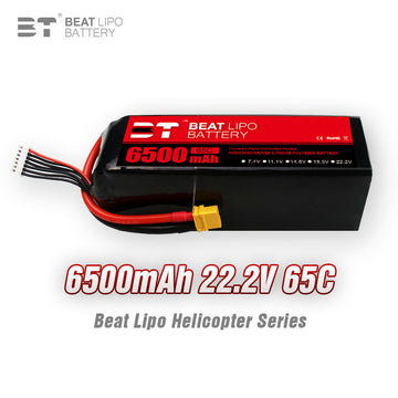 6500mAh 6S 22.2V /65C/