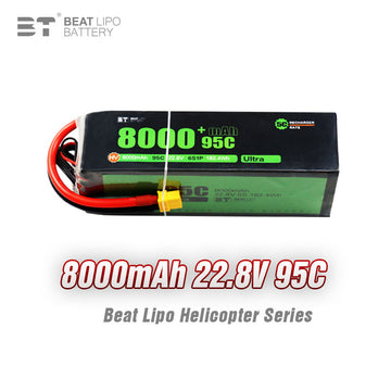 8000mAh  6S  22.8V /95C/
