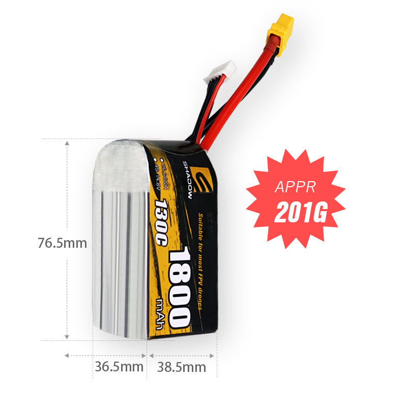 1800mAh  4S  14.8V /130C/