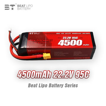 4500mAh  6S  22.2V /95C/