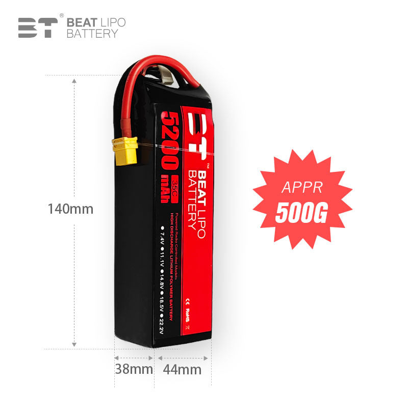 5200mAh  4S  14.8V /35C/