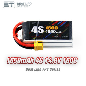 1650mAh 4S 14.8V /160C/